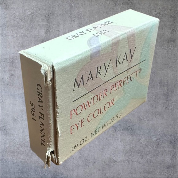 Mary Kay Other - Mary Kay Powder Perfect Eye Color Gray Flannel 5951 Gray Vintage Shadow